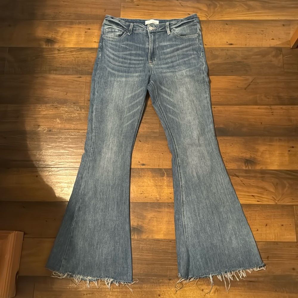 Vervet by Flying Monkey High Rise Flare Jeans